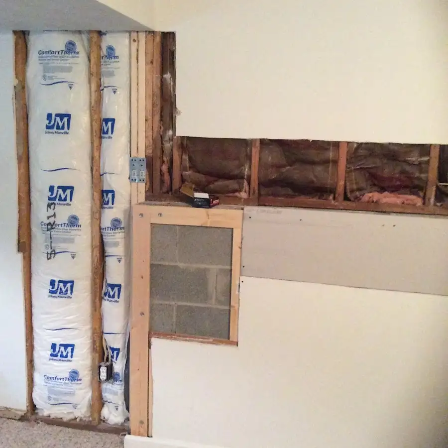 Wall insulation replacement during Odor Removal & Deodorization in Poulsbo